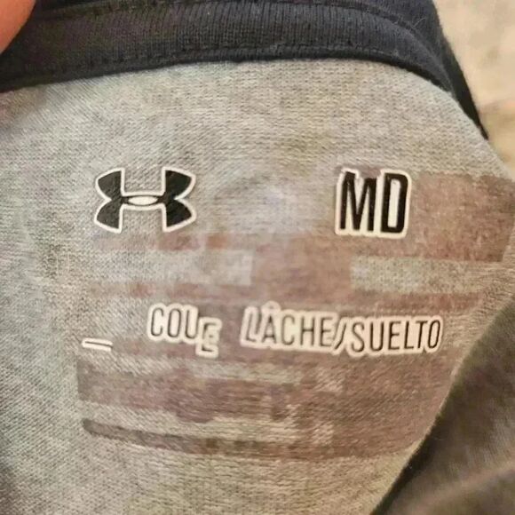 Under Armour Unisex Youth Baseball/Softball Raglan Sleeve T-Shirt - Picture 5 of 8